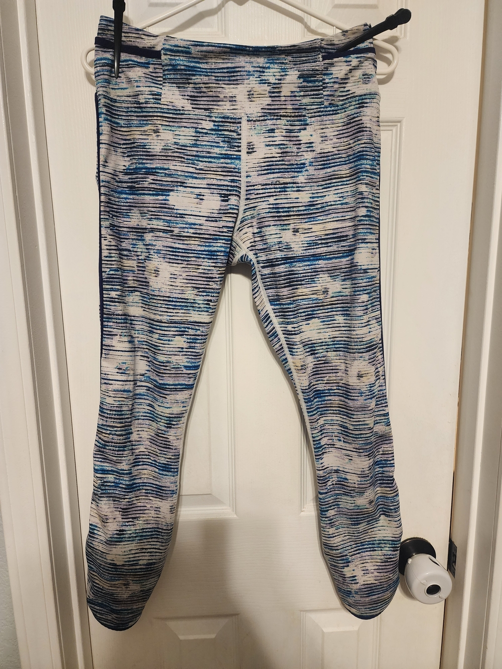 lululemon athletica Striped Cropped Leggings
